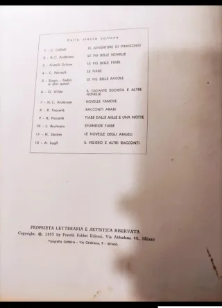 Libro per bambini Le avventure di Pinocchio Pinocc