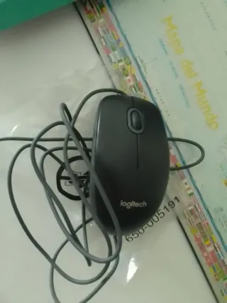 Tecldo y Ratón Logitech MK120 Negro