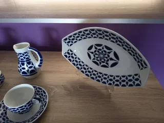 Vajilla Sargadelos Azul y Blanca