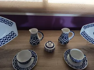 Vajilla Sargadelos Azul y Blanca