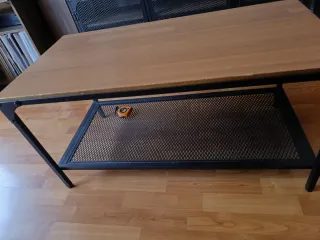 Mesa de centro IKEA FJÄLLBO metal negro