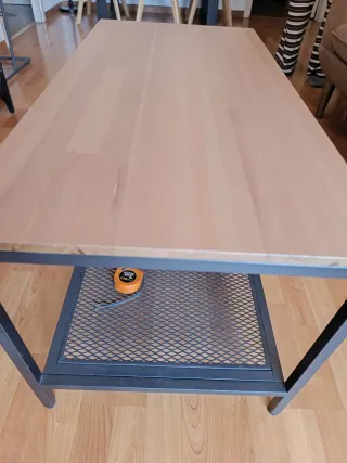 Mesa de centro IKEA FJÄLLBO metal negro