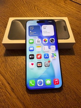 iPhone 15 Pro Max 256GB Negro Titanio 95% Garantía
