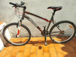 Bicicleta Rockrider 5.1 Gris/Roja