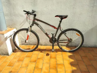 Bicicleta Rockrider 5.1 Gris/Roja