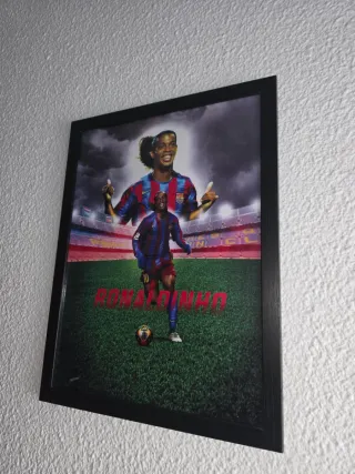 Cuadro Ronaldinho, Magia Pura (Nuevo)