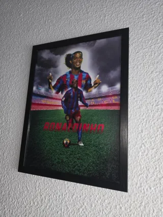 Cuadro Ronaldinho, Magia Pura (Nuevo)