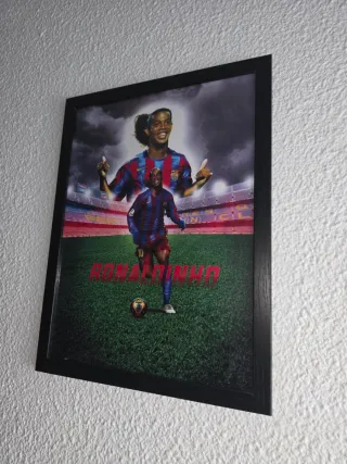 Cuadro Ronaldinho, Magia Pura (Nuevo)