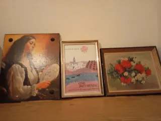 Regalo lote de cuadros decorativos