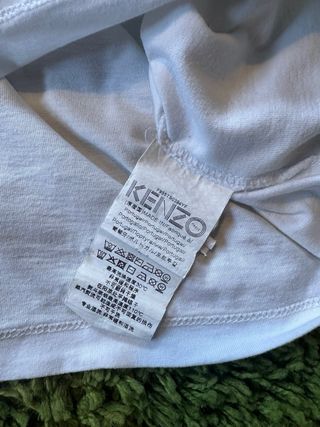 Camiseta Kenzo Tiger Blanca Talla S/M