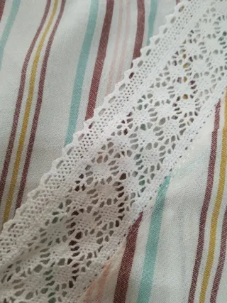 Blusa de rayas de Springfield, talla M