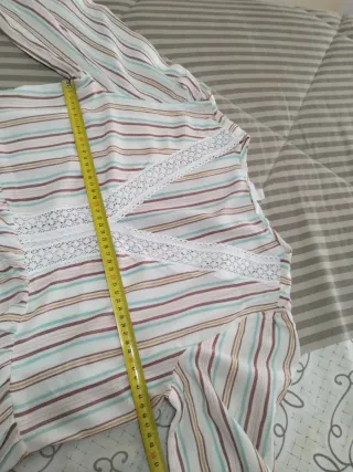 Blusa de rayas de Springfield, talla M