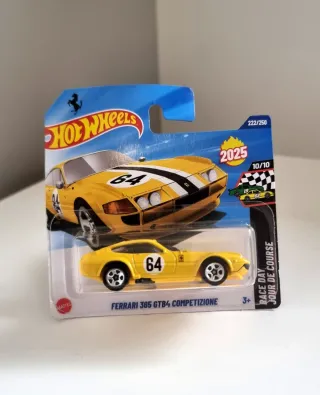 Hot Wheels Ferrari 365 GTB4 Competizione Amarillo