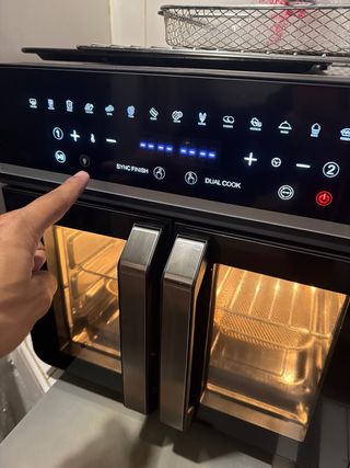 Horno Airfryer 23L Doble Puerta