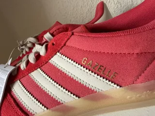 Zapatillas Adidas Gazelle rosas/rojas