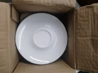 12 Piattini Illy Espresso Porcellana 12 cm