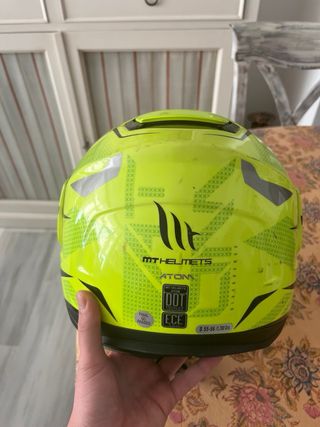 Casco Modular MTHELMETS Amarillo