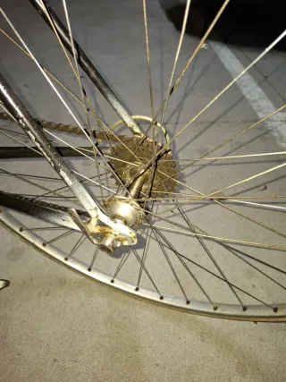 Bicicleta de carretera antigua