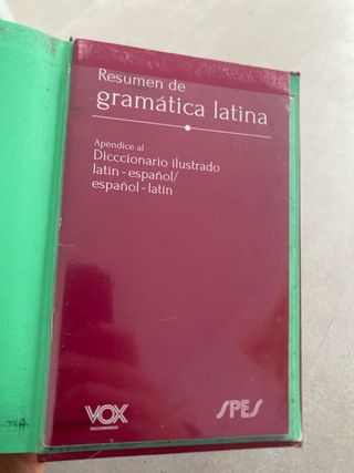 Diccionario ilustrado latín-español/ español-latín