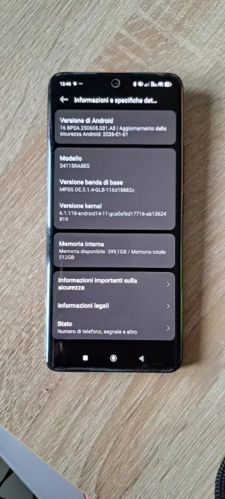 Xiaomi Redmi Note 14 Pro+ 5G 512GB  garanzia 2027