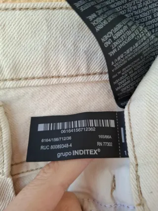 Jeans Z.02 Straight tiro alto