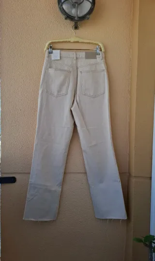 Jeans Z.02 Straight tiro alto