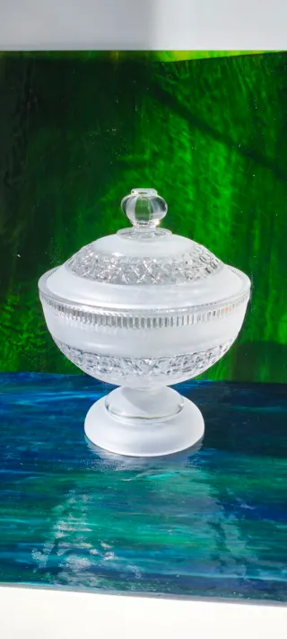 Bombonera Cristal Baccarat 1893