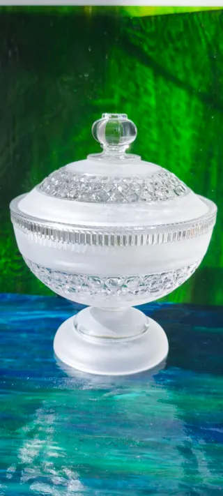 Bombonera Cristal Baccarat 1893