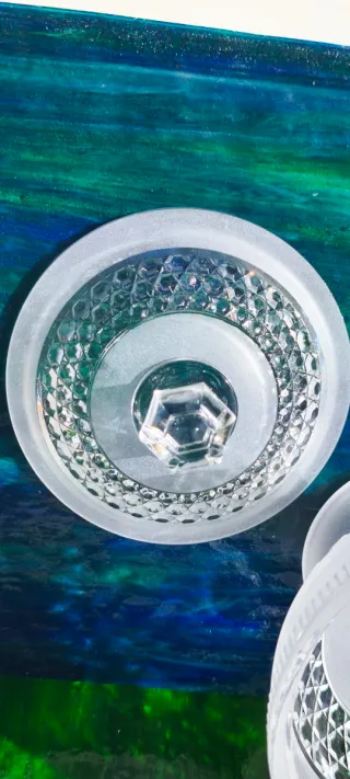 Bombonera Cristal Baccarat 1893