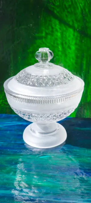 Bombonera Cristal Baccarat 1893