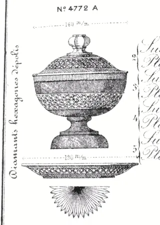 Bombonera Cristal Baccarat 1893