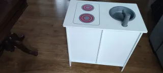 Cocina de madera para niñas