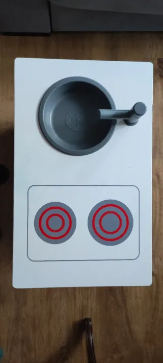 Cocina de madera para niñas