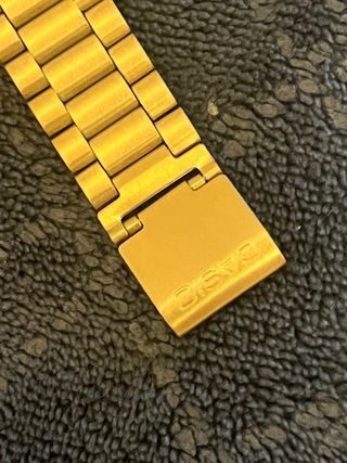 Reloj Casio Dorado Digital