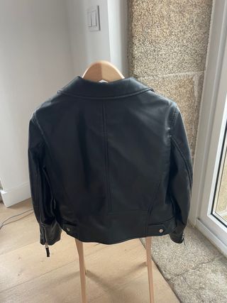 Chaqueta Biker Negra