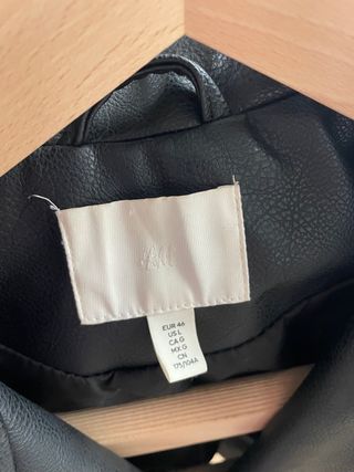 Chaqueta Biker Negra