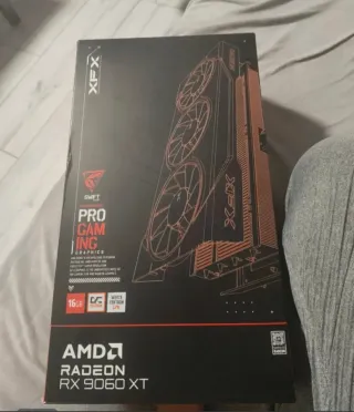 XFX RX 9060 XT 16GB OC GDDR6 FSR4 Triple Fan White