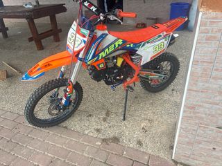 Moto M2R Cross Naranja/Blanco