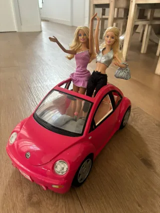 Lote de 14 muñecas: Ariel, Tinkerbell y coche y mo