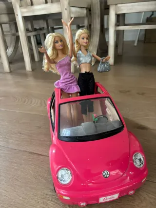 Lote de 14 muñecas: Ariel, Tinkerbell y coche y mo