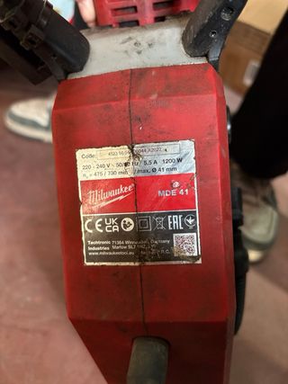Taladro Base Magnética Milwaukee MDE 41