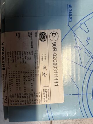 Discos Freno Traseros Blue Print Audi TT MK1 3.2