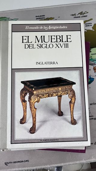 Libro El Mueble del Siglo XVIII.  Inglaterra