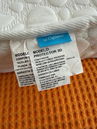 Colchón cuna látex La Cigüeña 60x120