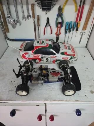 Coche RC Kyosho Toyota Celica Turbo 4WD