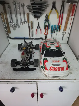 Coche RC Kyosho Toyota Celica Turbo 4WD