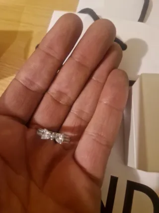 Anello Pandora Fiocco Luminoso Doppia Fascia