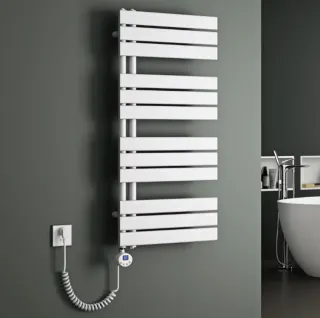 Radiador Toallero Eléctrico Blanco