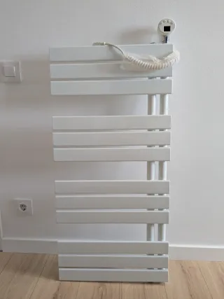 Radiador Toallero Eléctrico Blanco