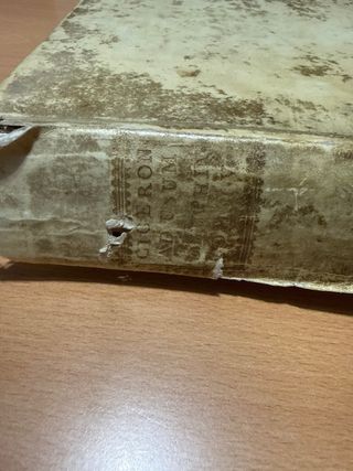 Libro Antiguo 1772 - Cicerón (Opera) - Venecia